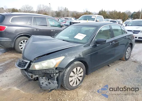 2009 Honda Accord 2.4 Lx из США, поврежденный, VIN 1HGCP26399A124637